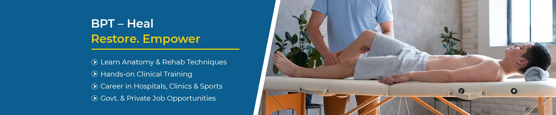 Bachelor of Physiotherapy